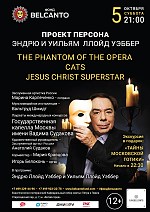  .     . The Phantom of the Opera. Cats. Jesus Christ Superstar